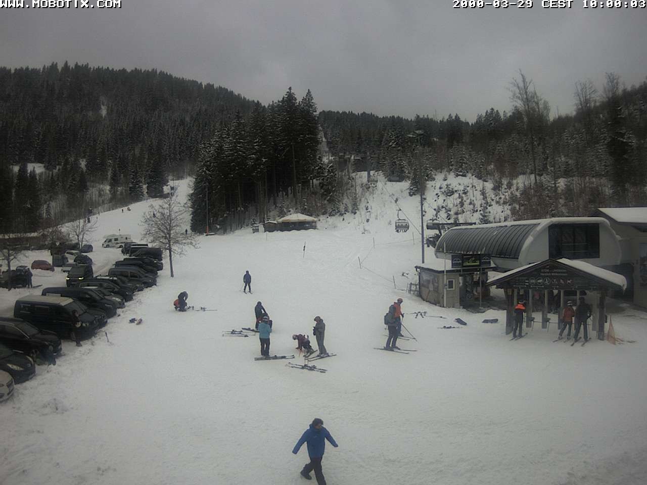 Archiv Foto Webcam Sessellift Stümpflingbahn - Talstation