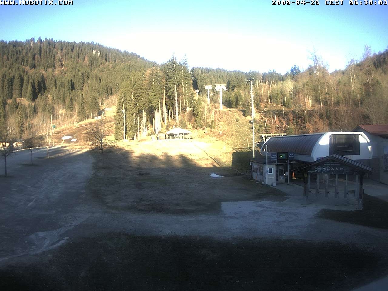 Archiv Foto Webcam Sessellift Stümpflingbahn - Talstation