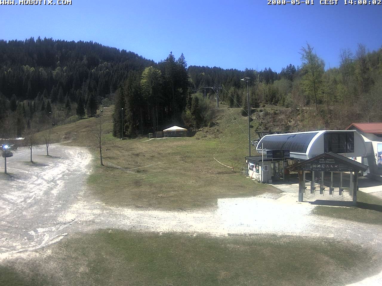 Archiv Foto Webcam Sessellift Stümpflingbahn - Talstation