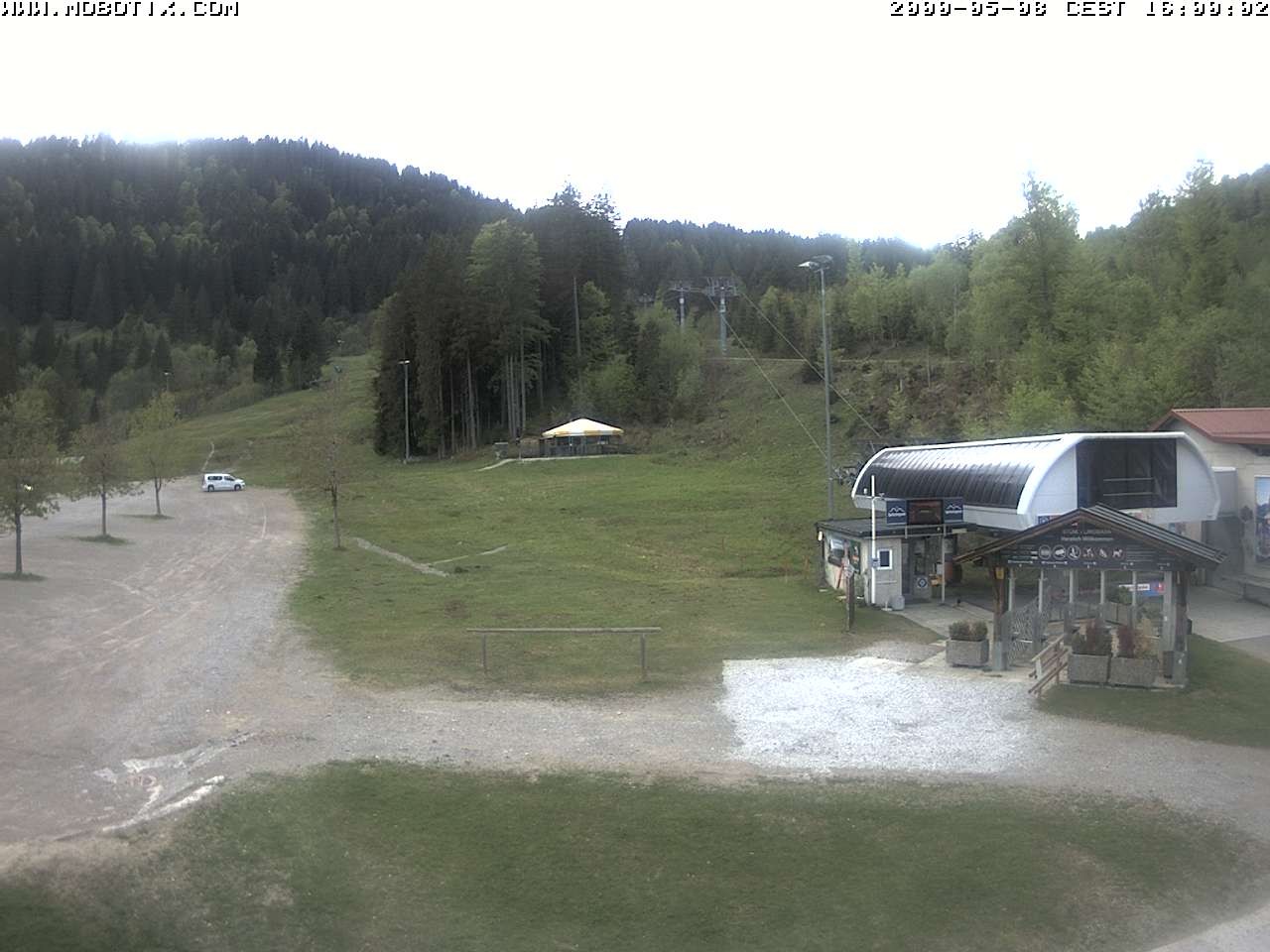 Archiv Foto Webcam Sessellift Stümpflingbahn - Talstation
