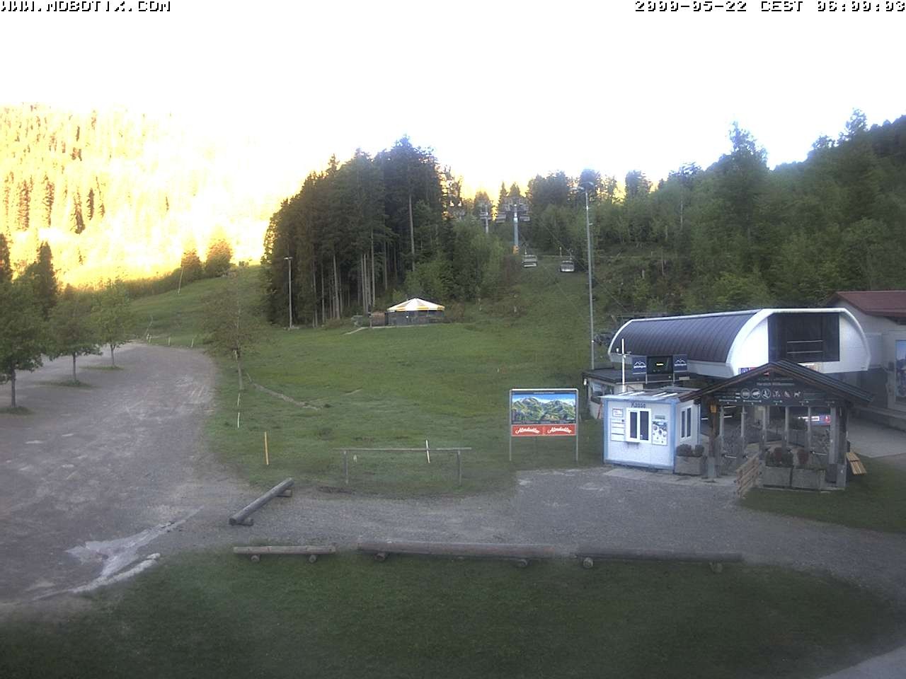 Archiv Foto Webcam Sessellift Stümpflingbahn - Talstation
