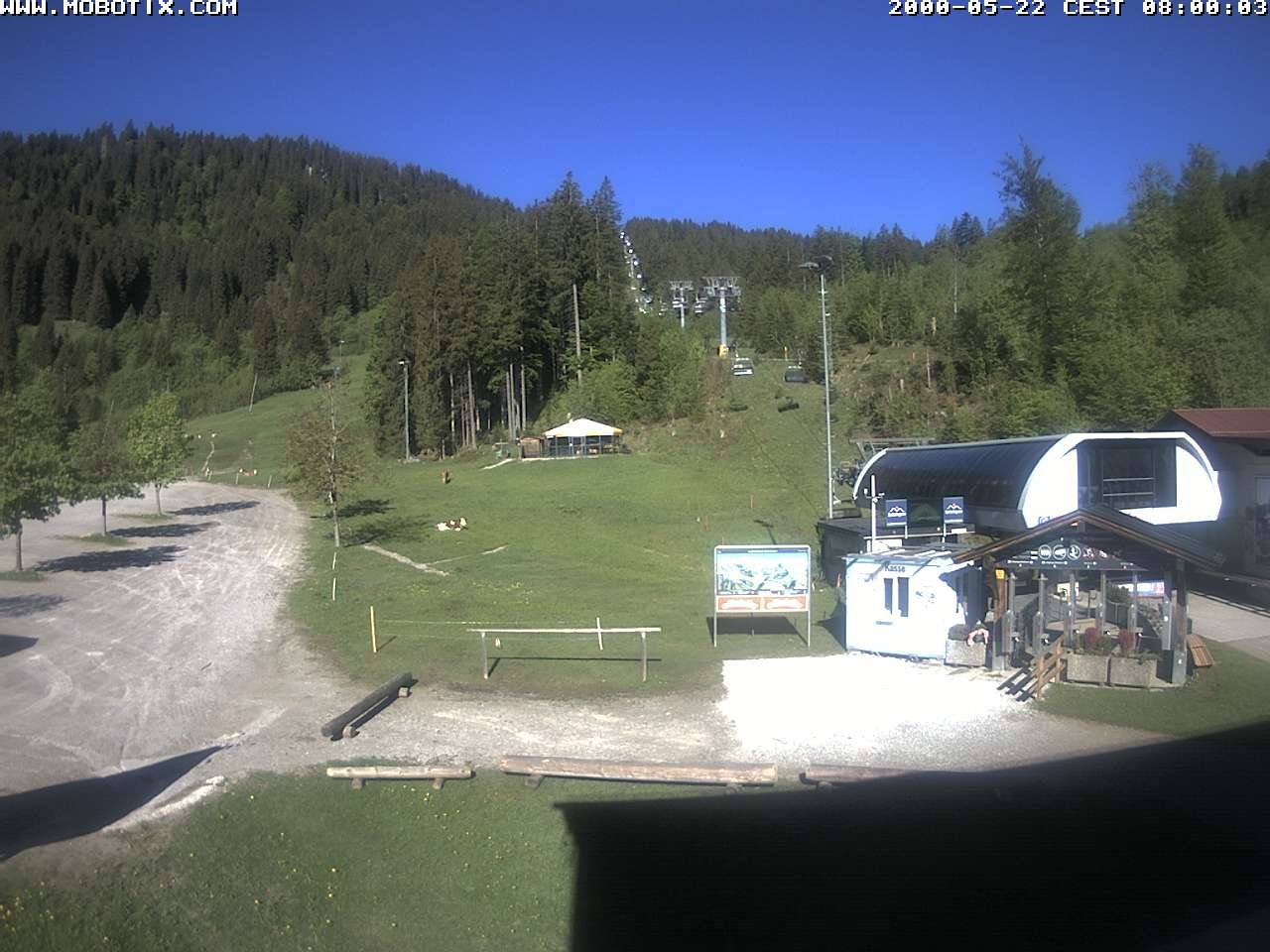 Archiv Foto Webcam Sessellift Stümpflingbahn - Talstation