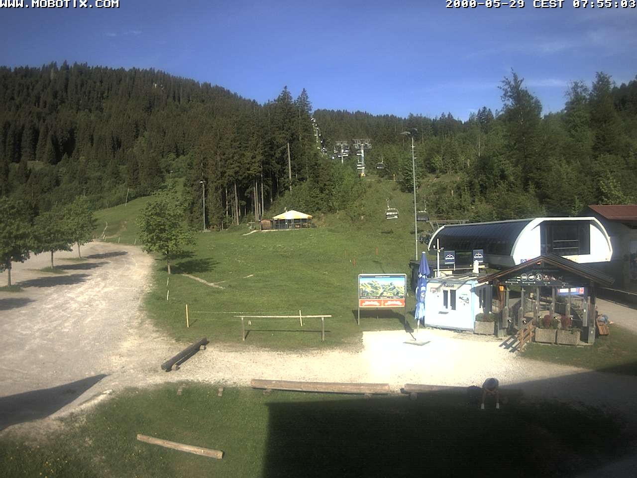 Archiv Foto Webcam Sessellift Stümpflingbahn - Talstation