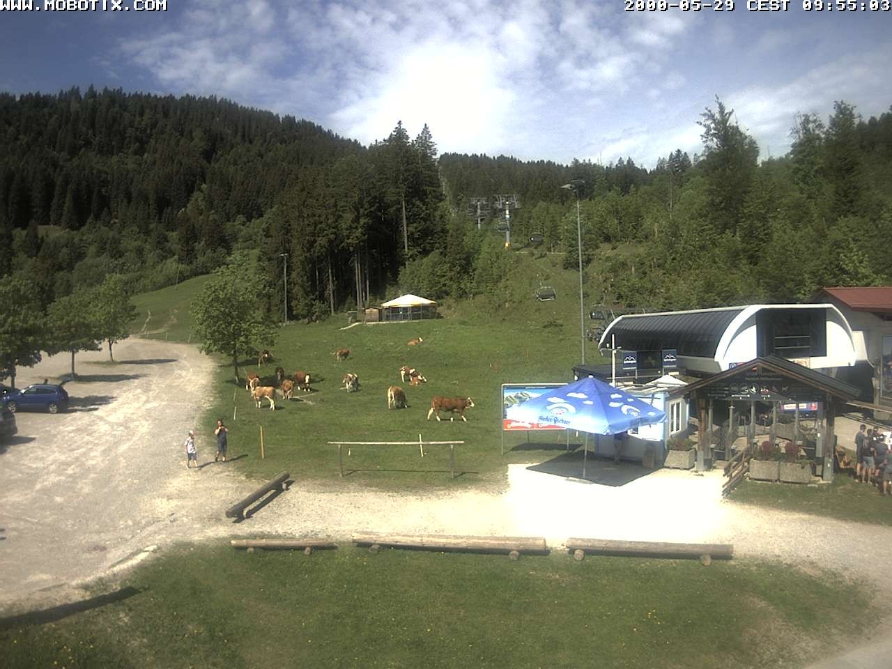 Archiv Foto Webcam Sessellift Stümpflingbahn - Talstation