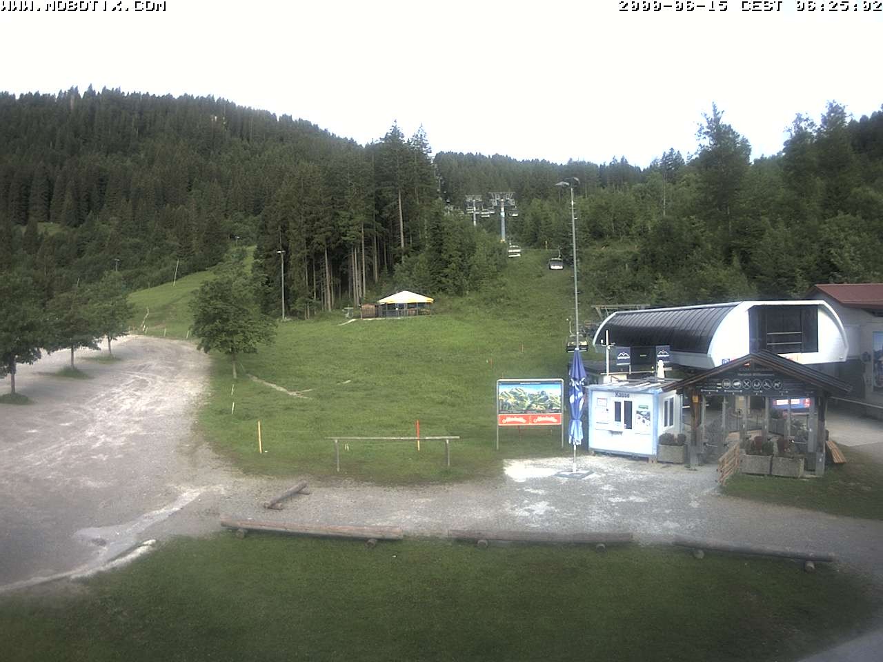 Archiv Foto Webcam Sessellift Stümpflingbahn - Talstation