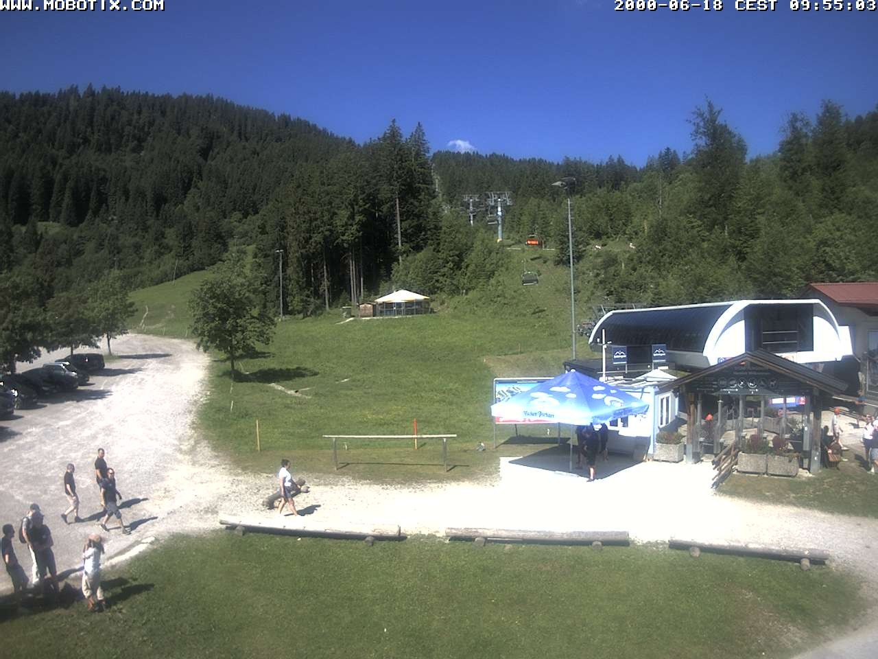Archiv Foto Webcam Sessellift Stümpflingbahn - Talstation