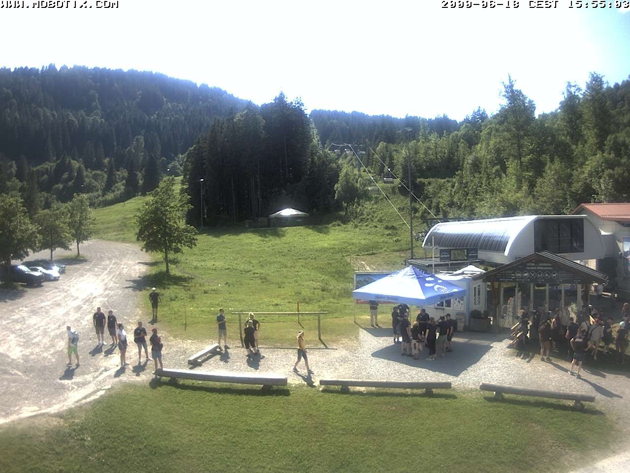 Archiv Foto Webcam Sessellift Stümpflingbahn - Talstation