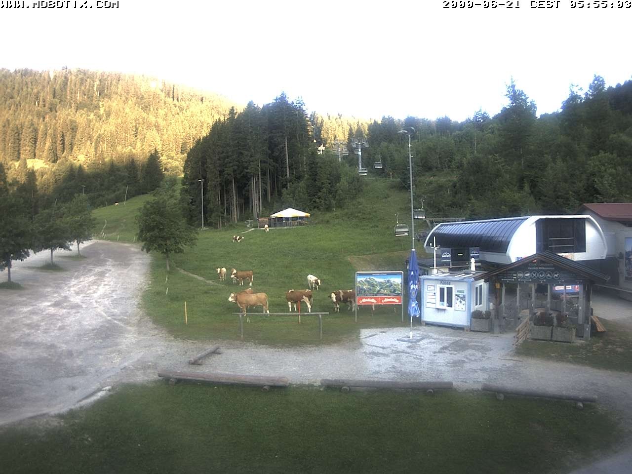 Archiv Foto Webcam Sessellift Stümpflingbahn - Talstation