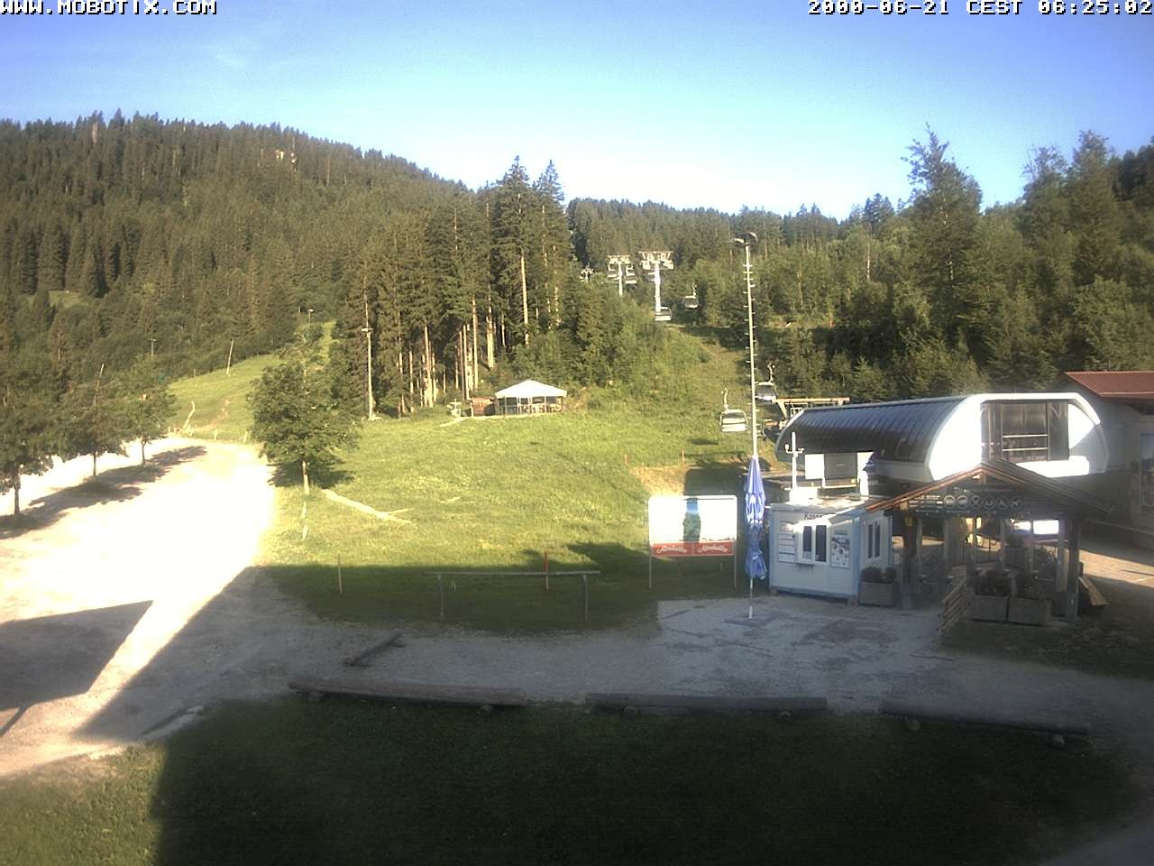Archiv Foto Webcam Sessellift Stümpflingbahn - Talstation
