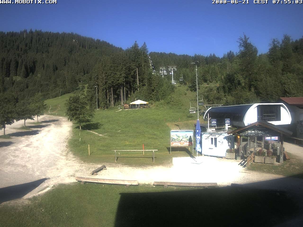 Archiv Foto Webcam Sessellift Stümpflingbahn - Talstation