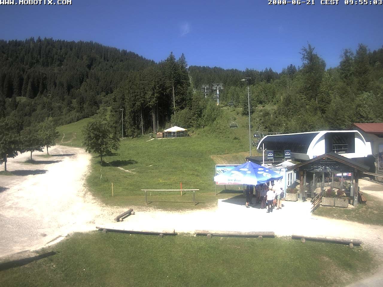 Archiv Foto Webcam Sessellift Stümpflingbahn - Talstation