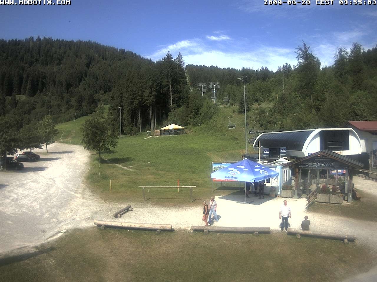 Archiv Foto Webcam Sessellift Stümpflingbahn - Talstation