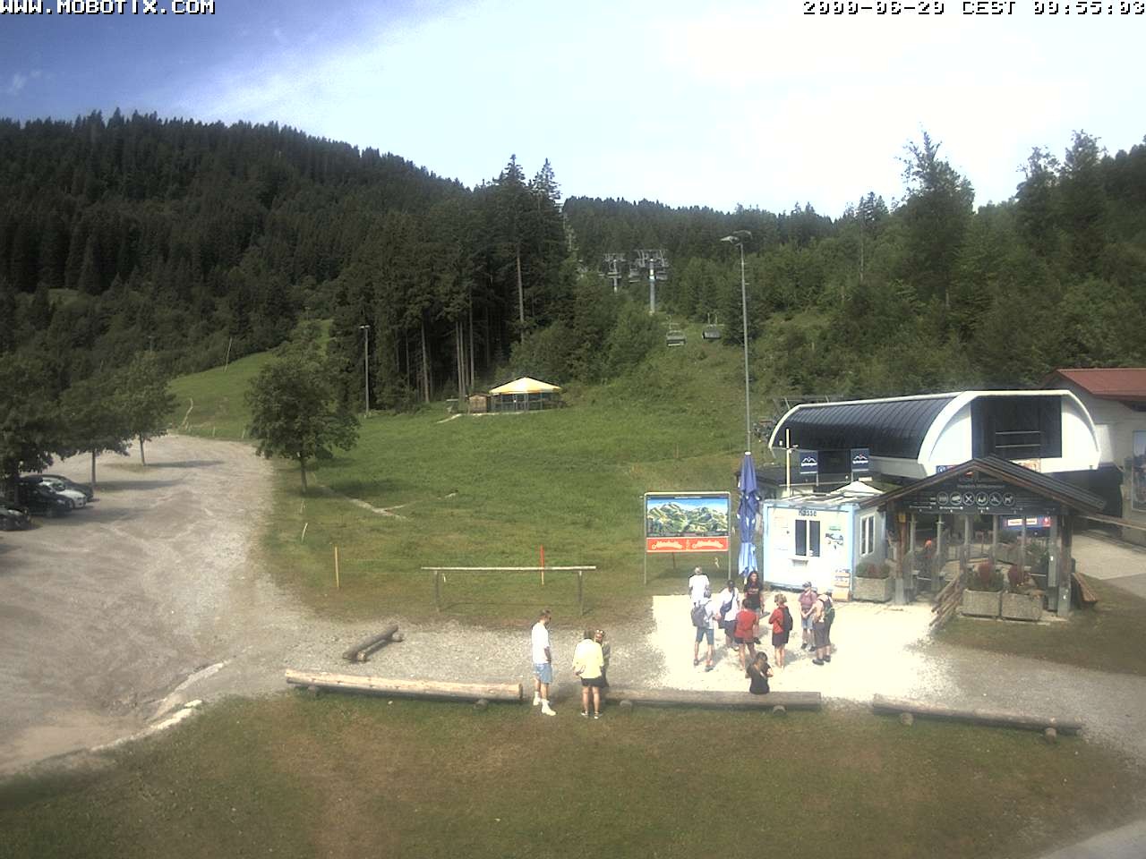 Archiv Foto Webcam Sessellift Stümpflingbahn - Talstation