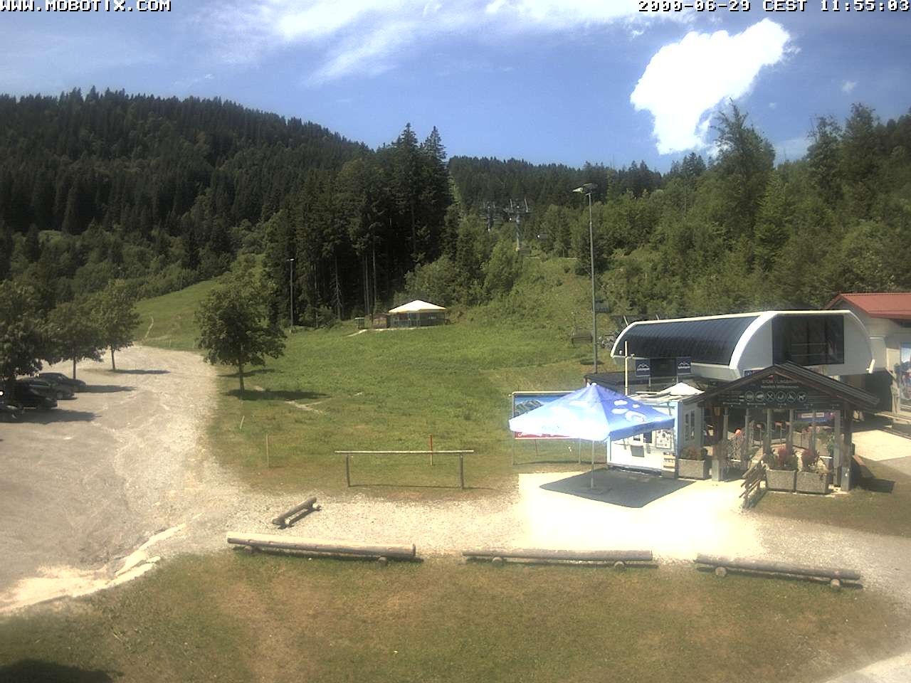 Archiv Foto Webcam Sessellift Stümpflingbahn - Talstation