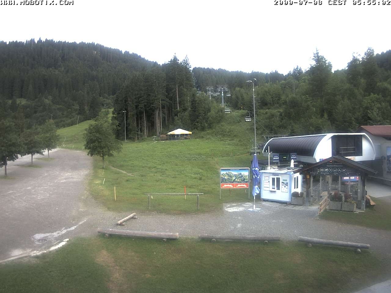 Archiv Foto Webcam Sessellift Stümpflingbahn - Talstation