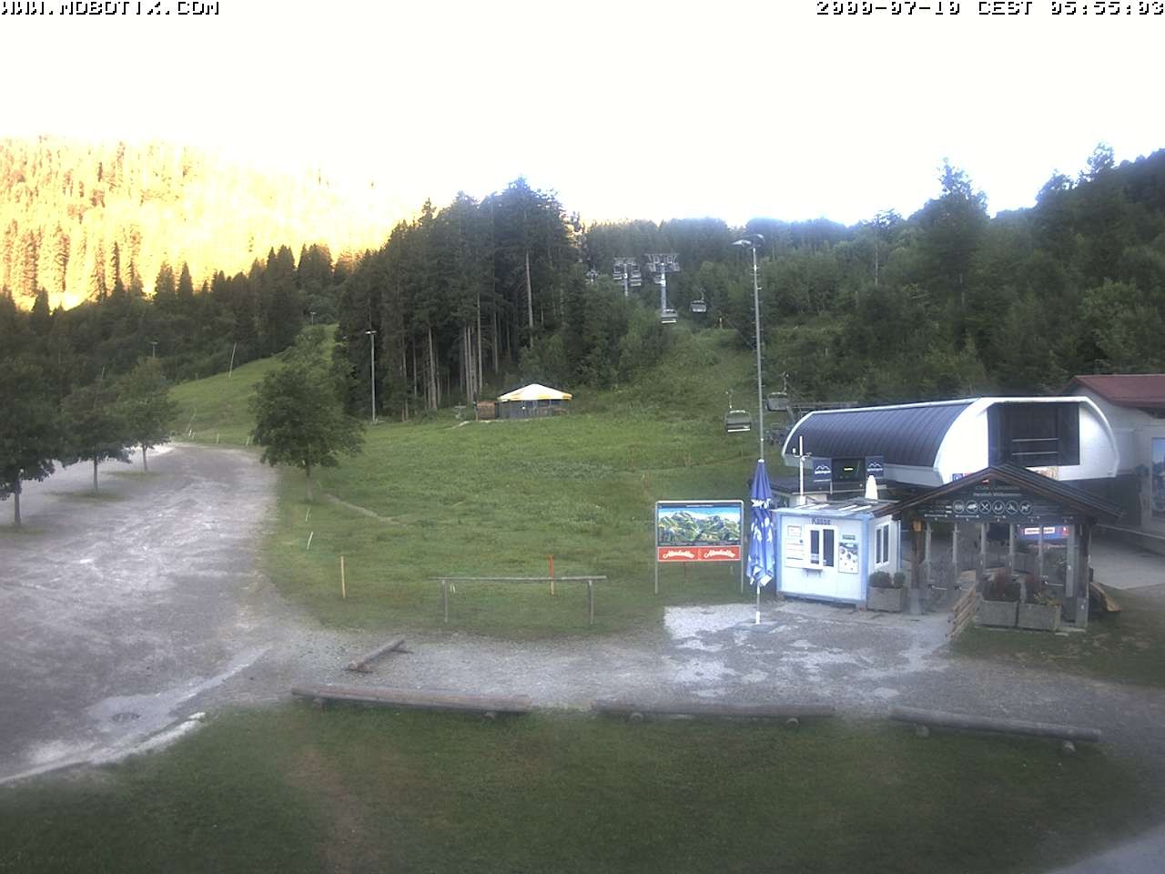 Archiv Foto Webcam Sessellift Stümpflingbahn - Talstation