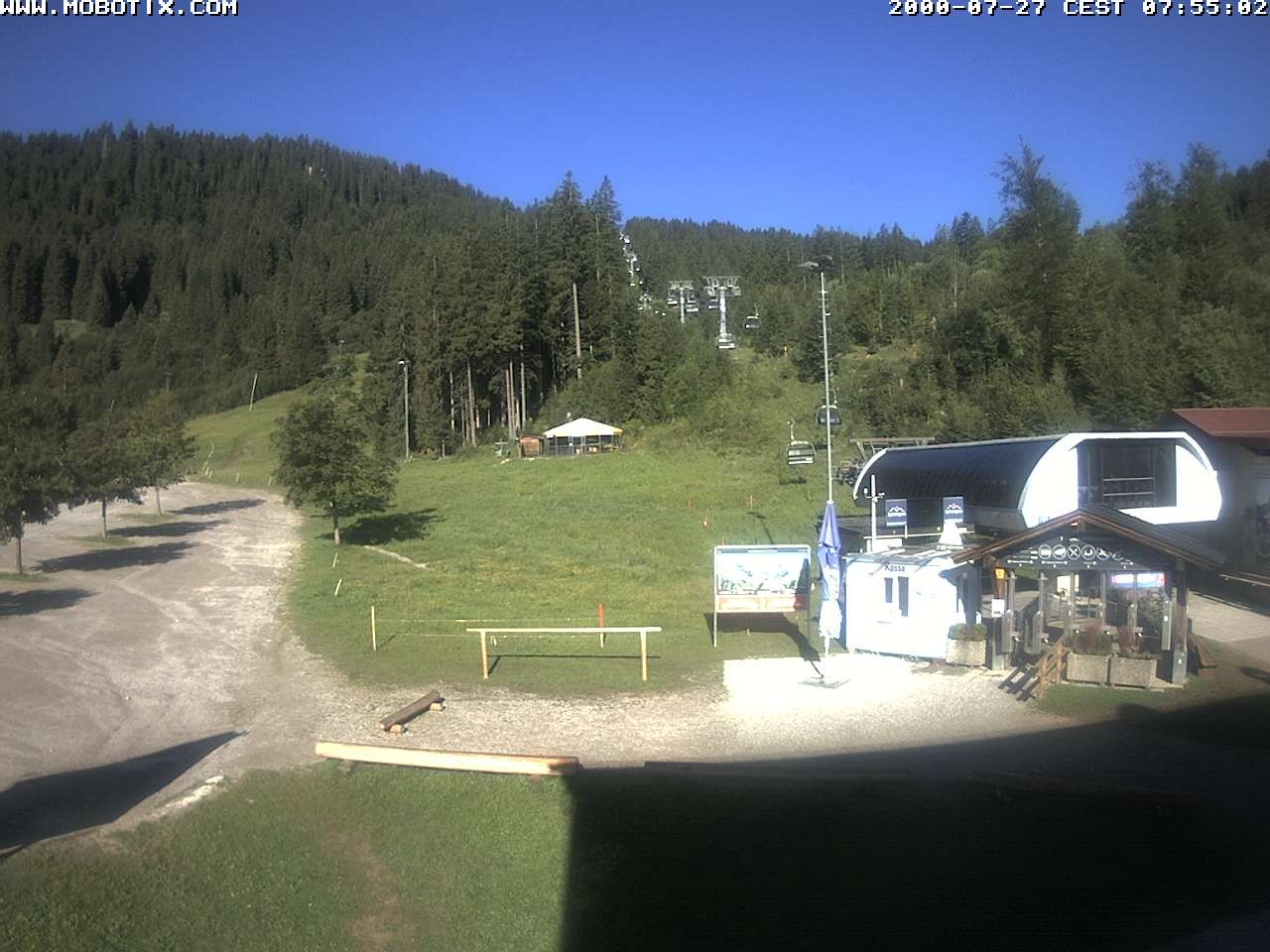 Archiv Foto Webcam Sessellift Stümpflingbahn - Talstation
