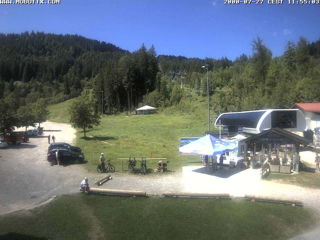 Archiv Foto Webcam Sessellift Stümpflingbahn - Talstation