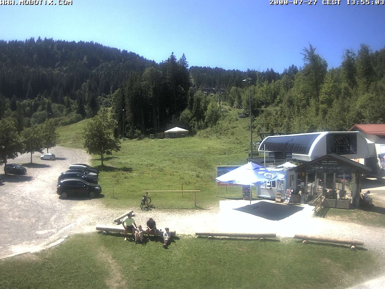 Archiv Foto Webcam Sessellift Stümpflingbahn - Talstation
