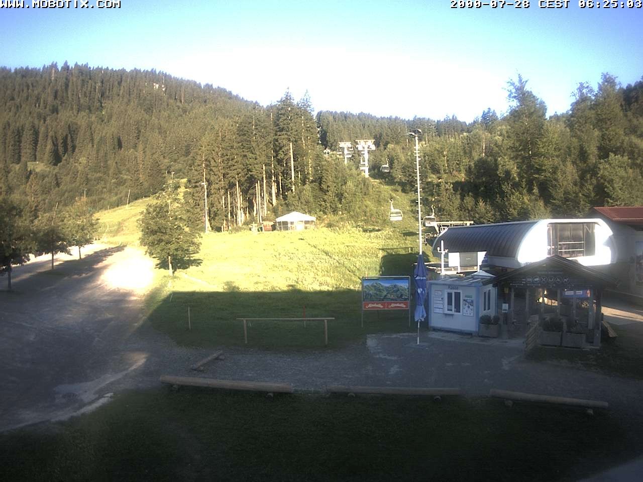 Archiv Foto Webcam Sessellift Stümpflingbahn - Talstation