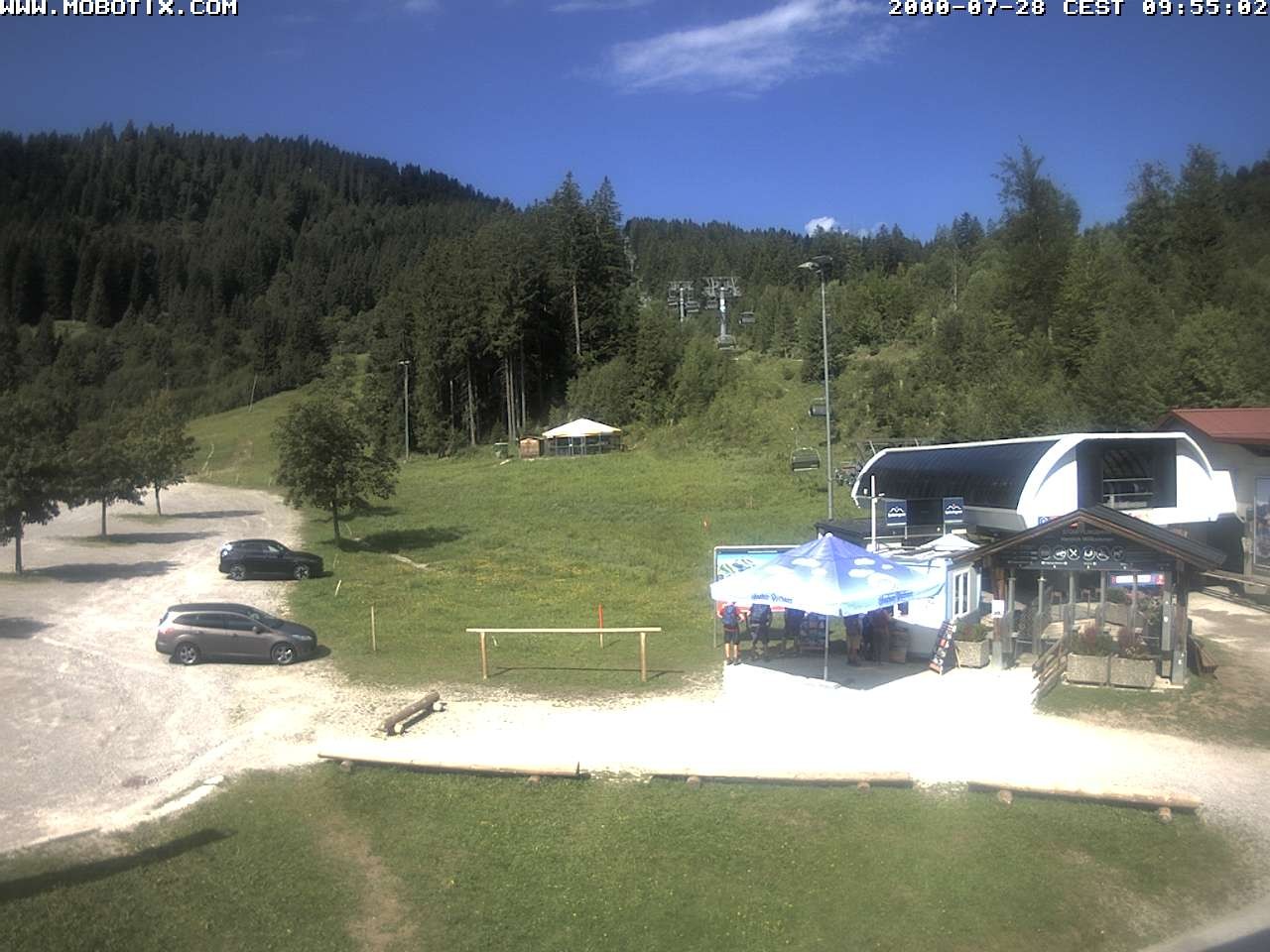 Archiv Foto Webcam Sessellift Stümpflingbahn - Talstation