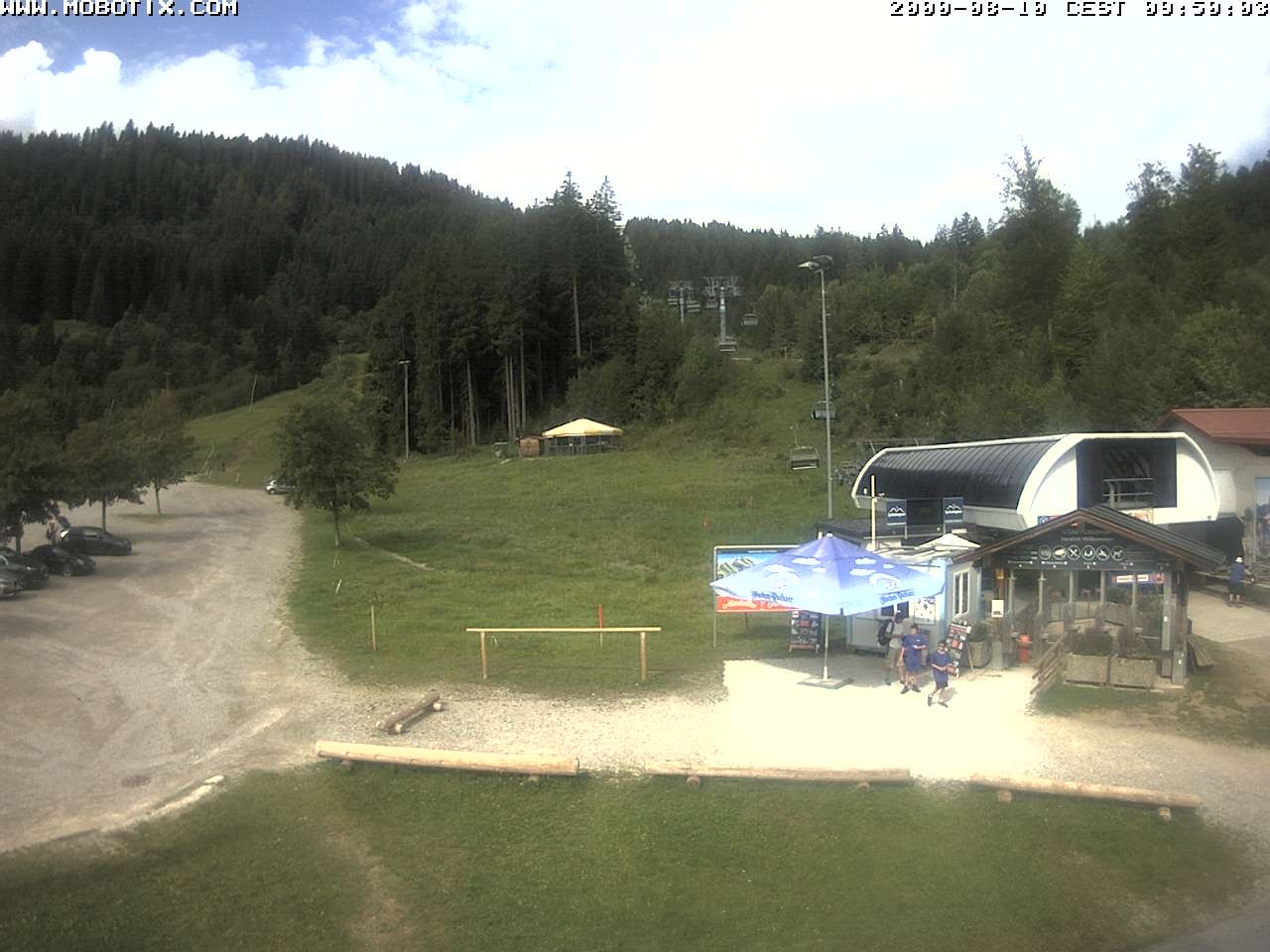 Archiv Foto Webcam Sessellift Stümpflingbahn - Talstation
