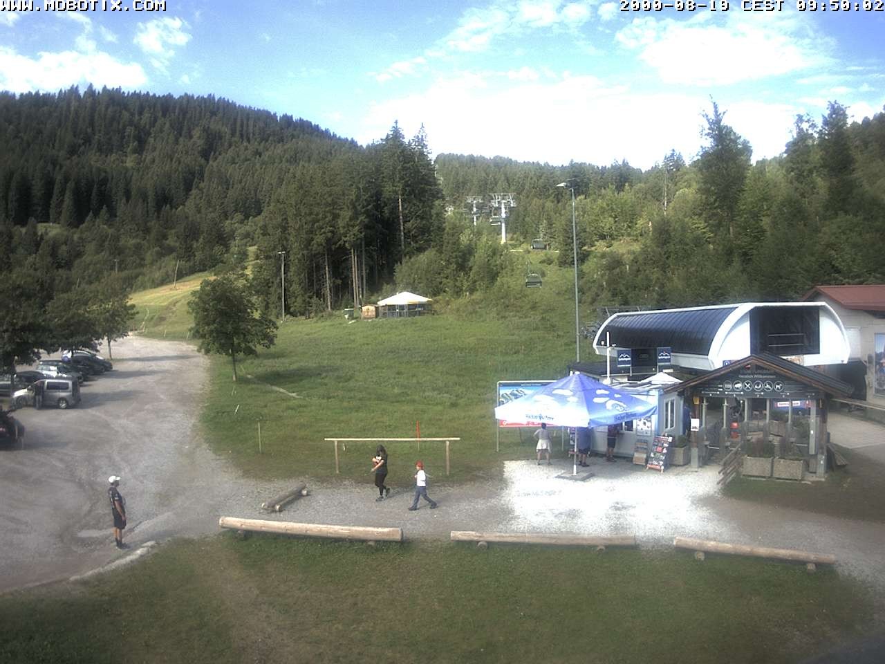 Archiv Foto Webcam Sessellift Stümpflingbahn - Talstation