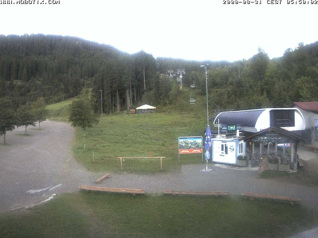 Archiv Foto Webcam Sessellift Stümpflingbahn - Talstation
