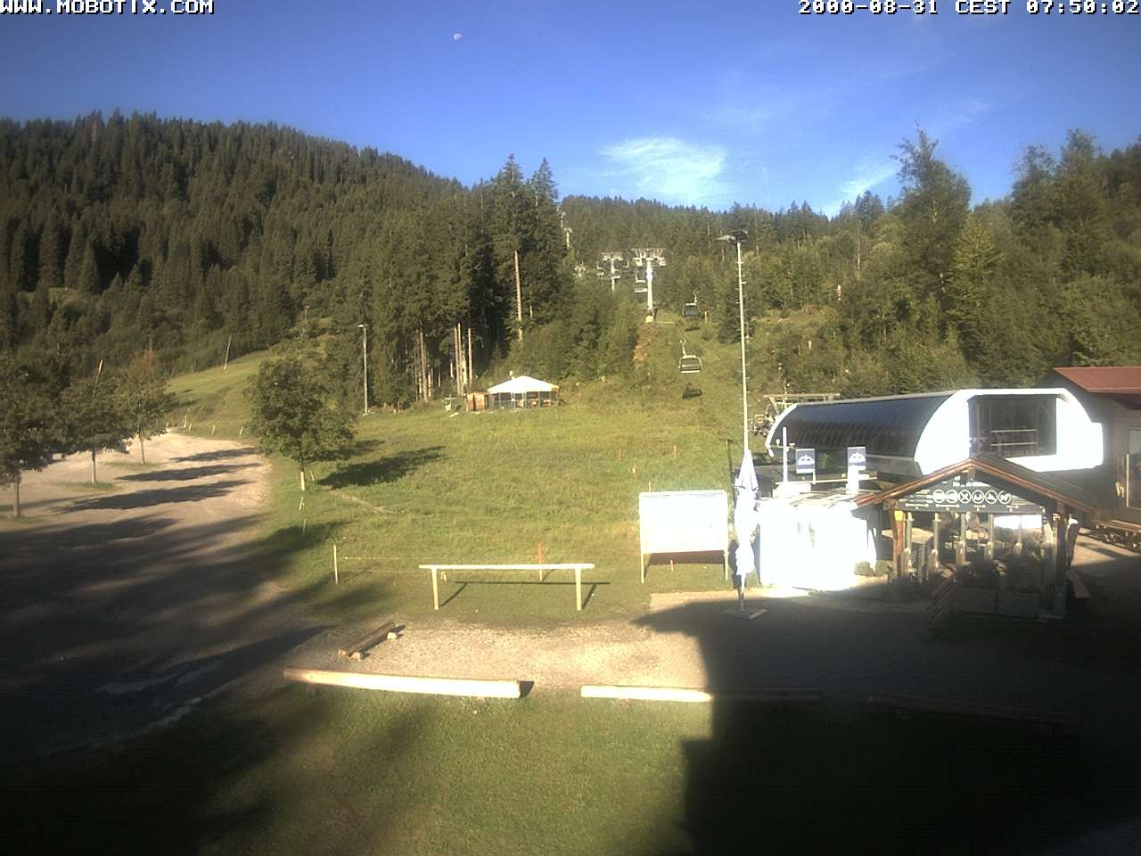 Archiv Foto Webcam Sessellift Stümpflingbahn - Talstation