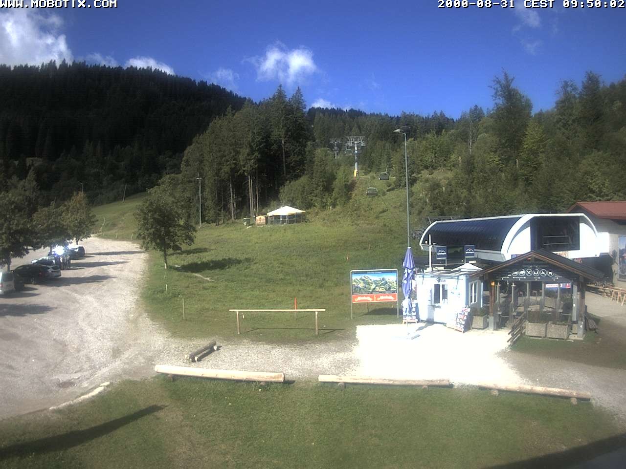 Archiv Foto Webcam Sessellift Stümpflingbahn - Talstation