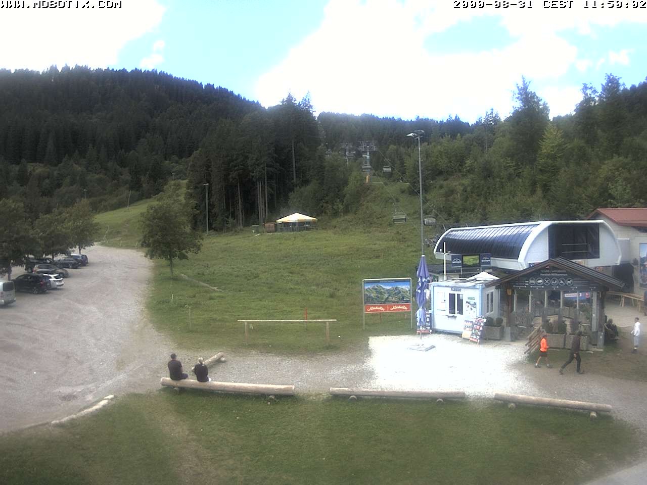 Archiv Foto Webcam Sessellift Stümpflingbahn - Talstation
