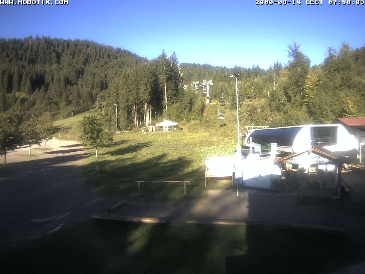 Archiv Foto Webcam Sessellift Stümpflingbahn - Talstation