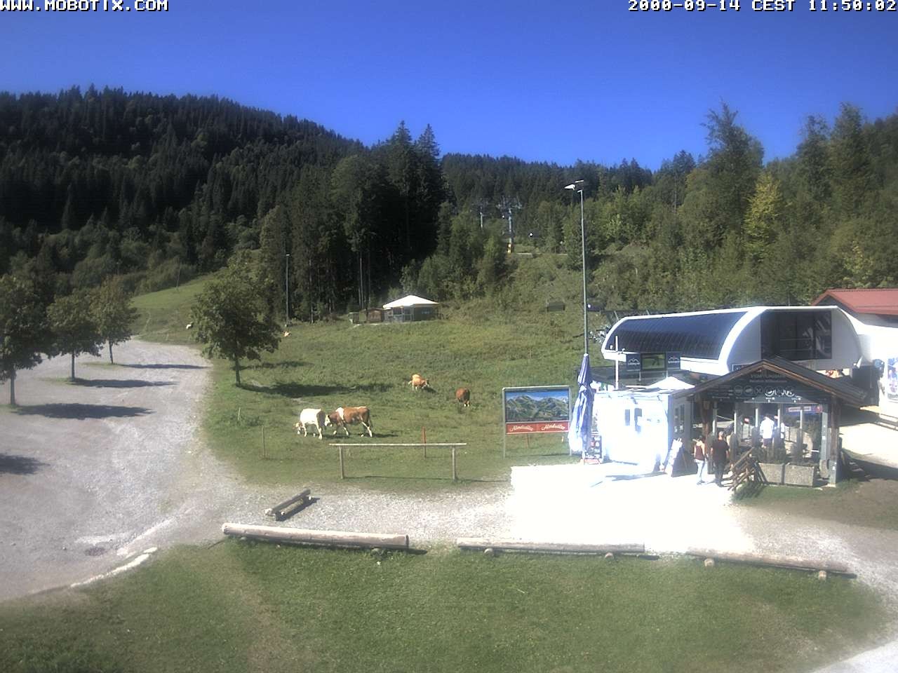 Archiv Foto Webcam Sessellift Stümpflingbahn - Talstation