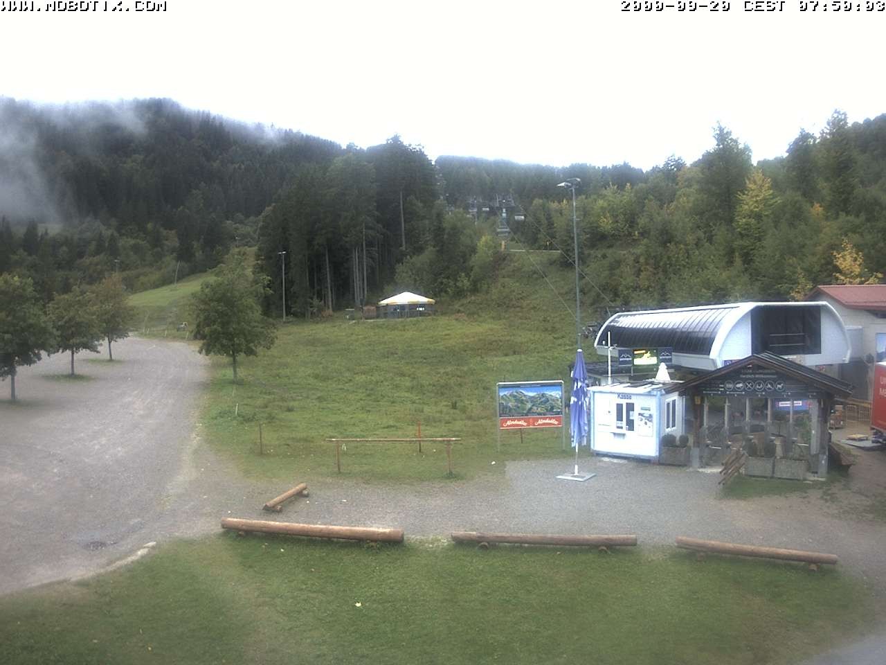 Archiv Foto Webcam Sessellift Stümpflingbahn - Talstation