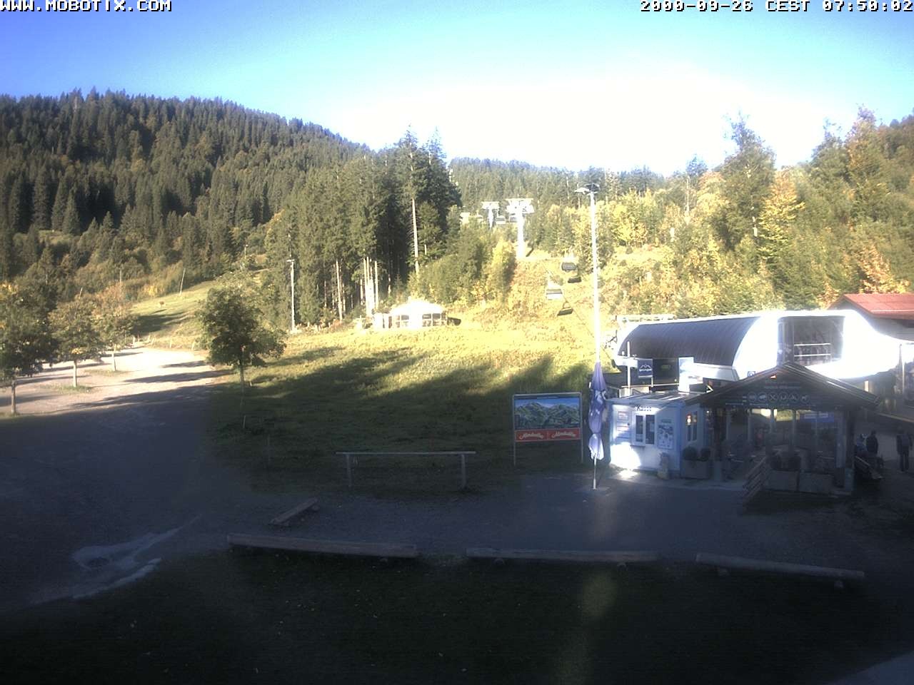 Archiv Foto Webcam Sessellift Stümpflingbahn - Talstation