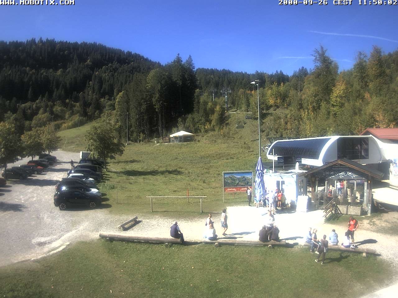 Archiv Foto Webcam Sessellift Stümpflingbahn - Talstation