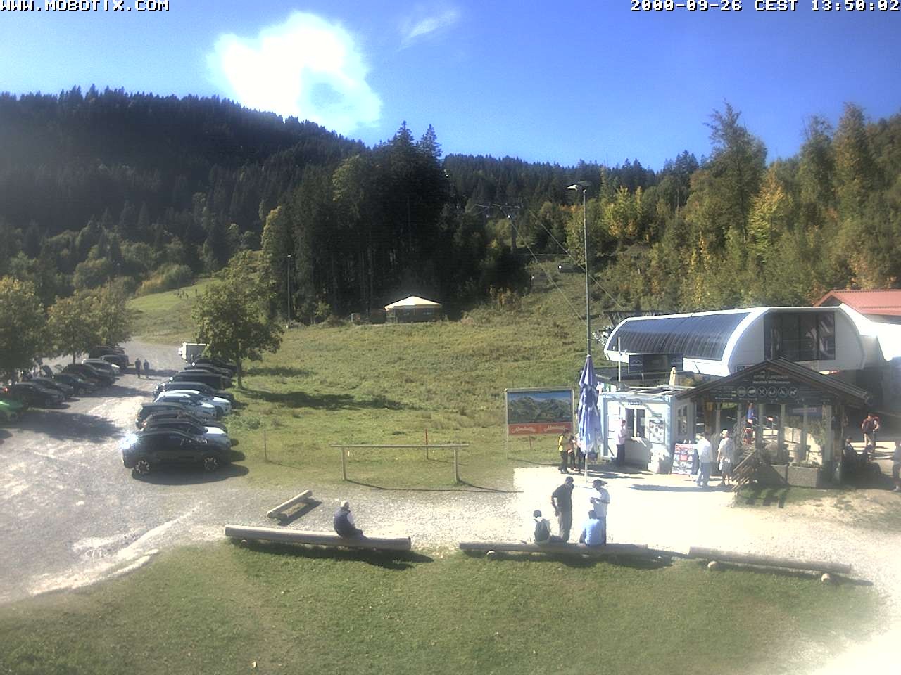 Archiv Foto Webcam Sessellift Stümpflingbahn - Talstation