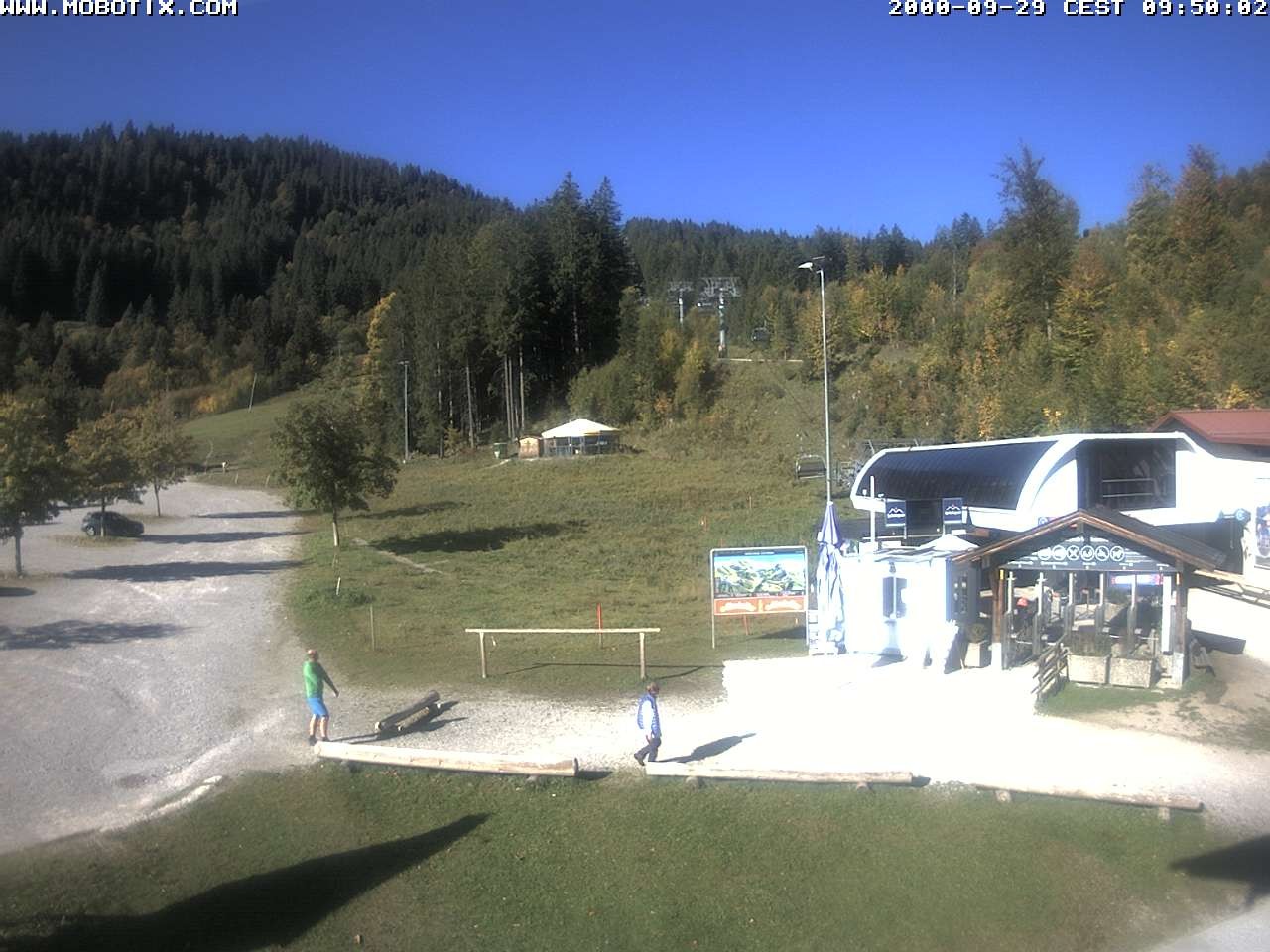 Archiv Foto Webcam Sessellift Stümpflingbahn - Talstation