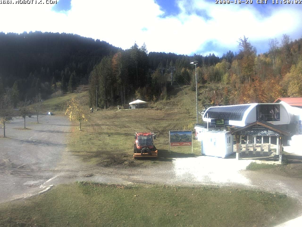 Archiv Foto Webcam Sessellift Stümpflingbahn - Talstation