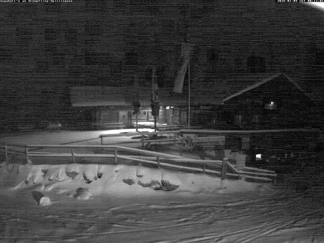 Archiv Foto Webcam Berghütte "Jagahüttn" auf dem Stümpfling