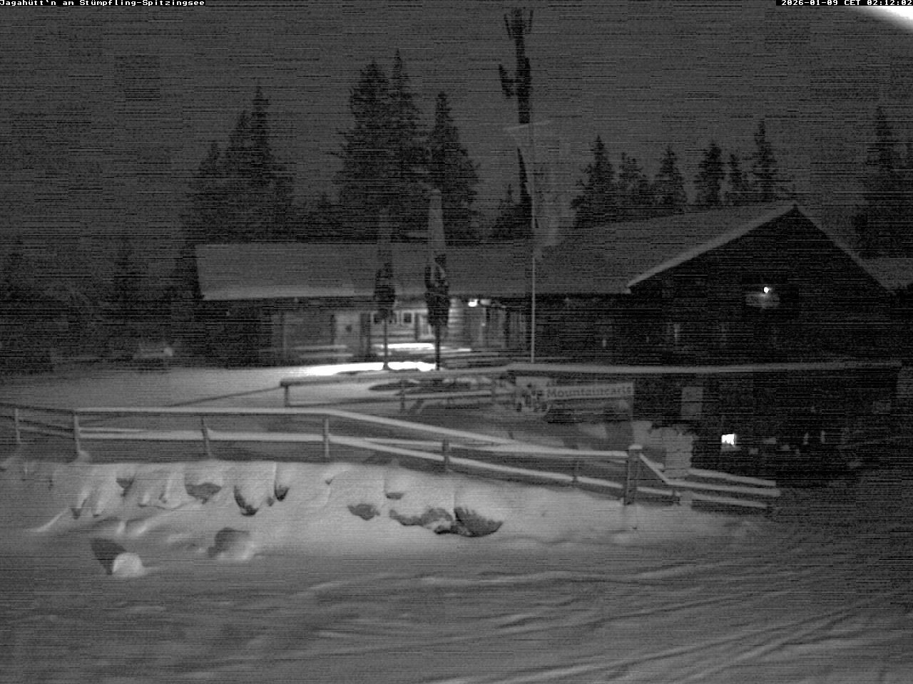 Archiv Foto Webcam Berghütte "Jagahüttn" auf dem Stümpfling