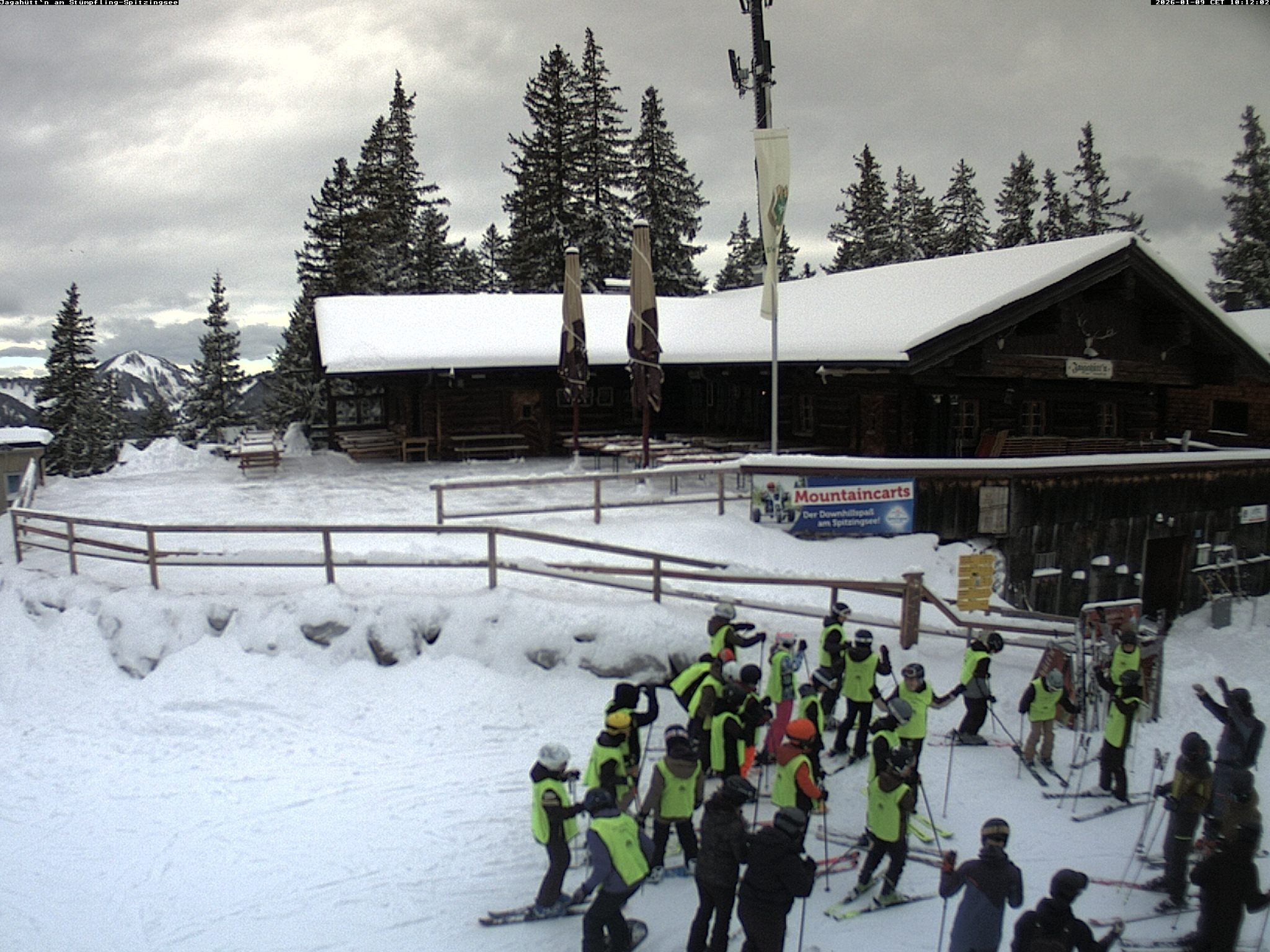 Archiv Foto Webcam Berghütte "Jagahüttn" auf dem Stümpfling