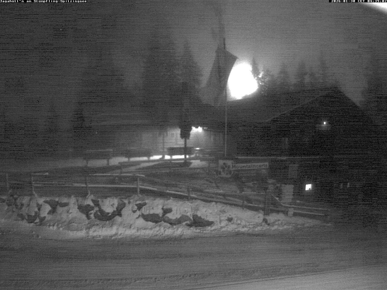 Archiv Foto Webcam Berghütte "Jagahüttn" auf dem Stümpfling