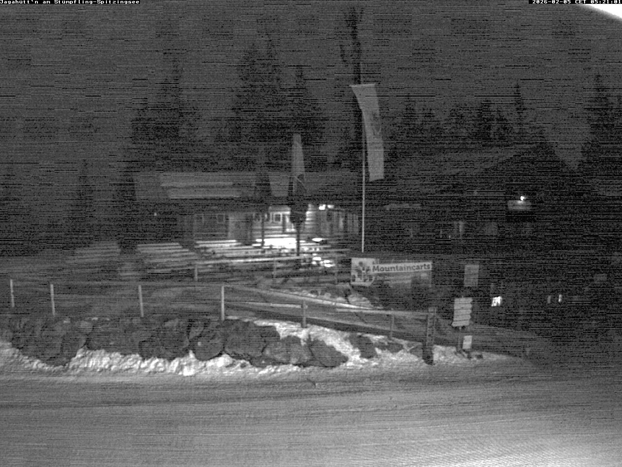 Archiv Foto Webcam Berghütte "Jagahüttn" auf dem Stümpfling