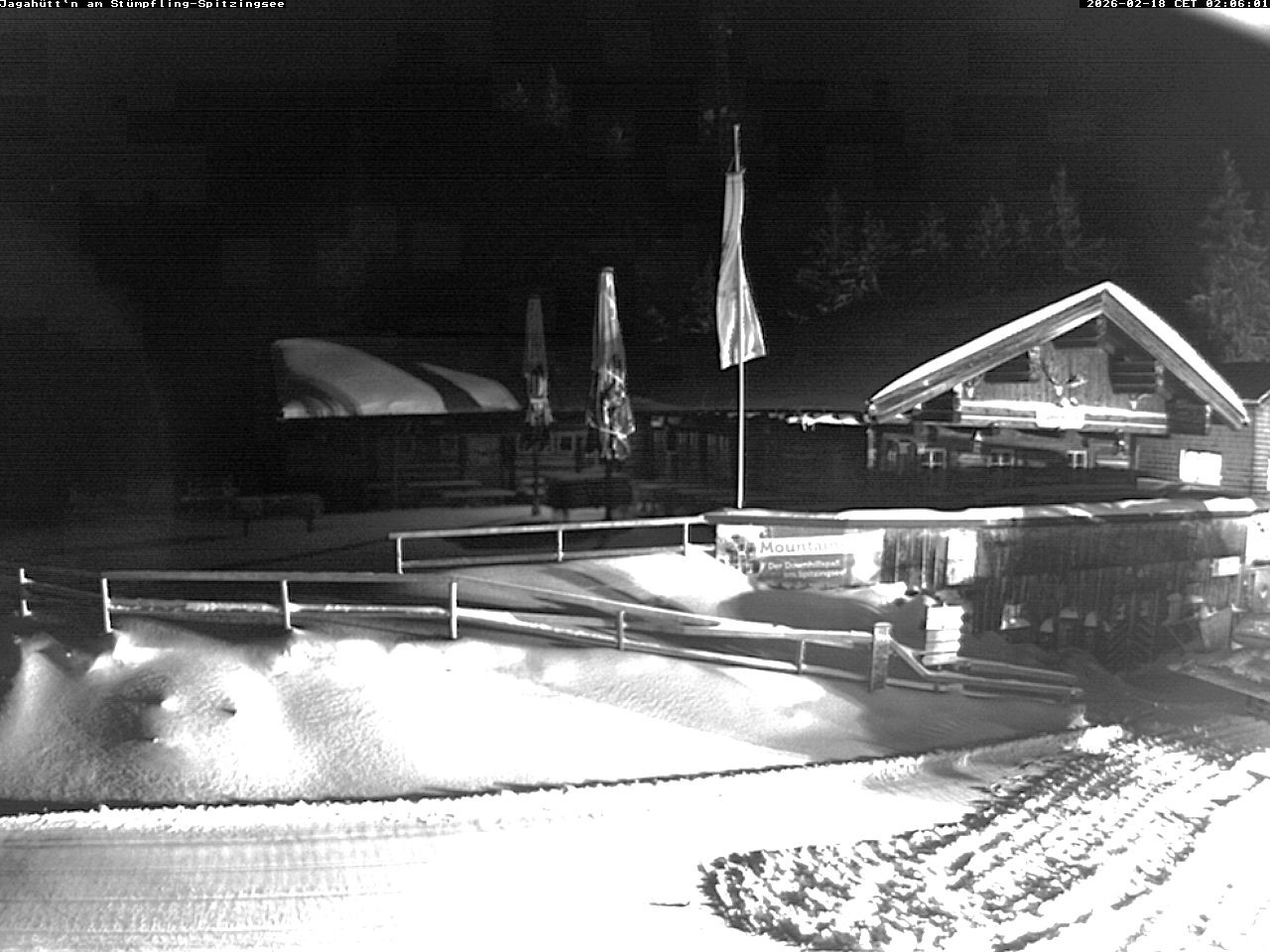 Archiv Foto Webcam Berghütte "Jagahüttn" auf dem Stümpfling