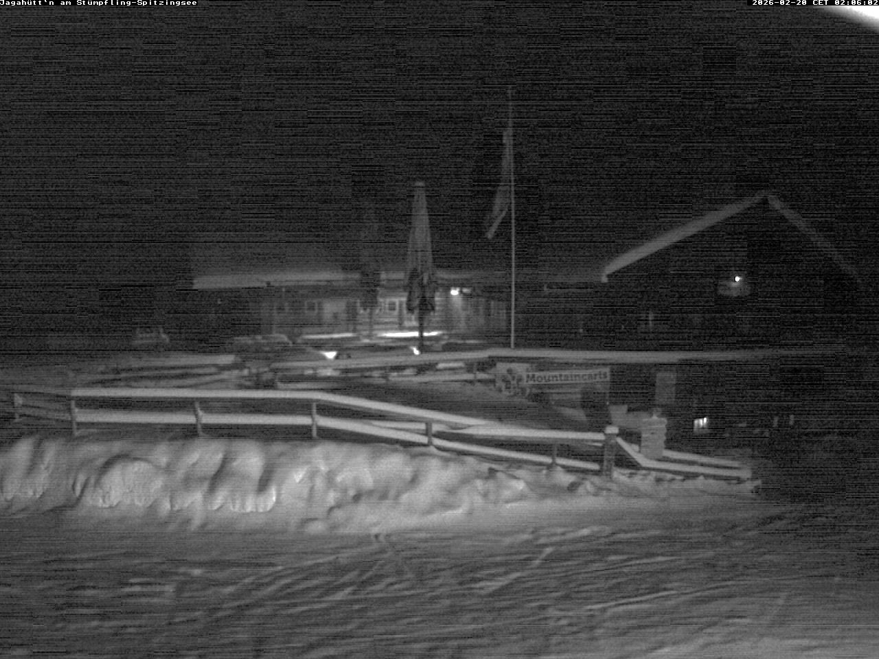 Archiv Foto Webcam Berghütte "Jagahüttn" auf dem Stümpfling