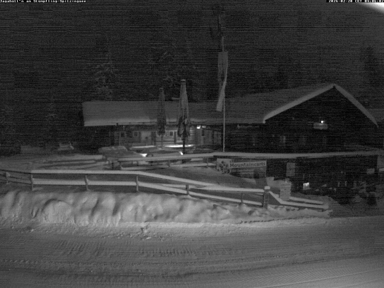 Archiv Foto Webcam Berghütte "Jagahüttn" auf dem Stümpfling