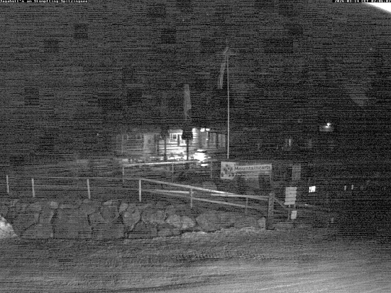 Archiv Foto Webcam Berghütte "Jagahüttn" auf dem Stümpfling