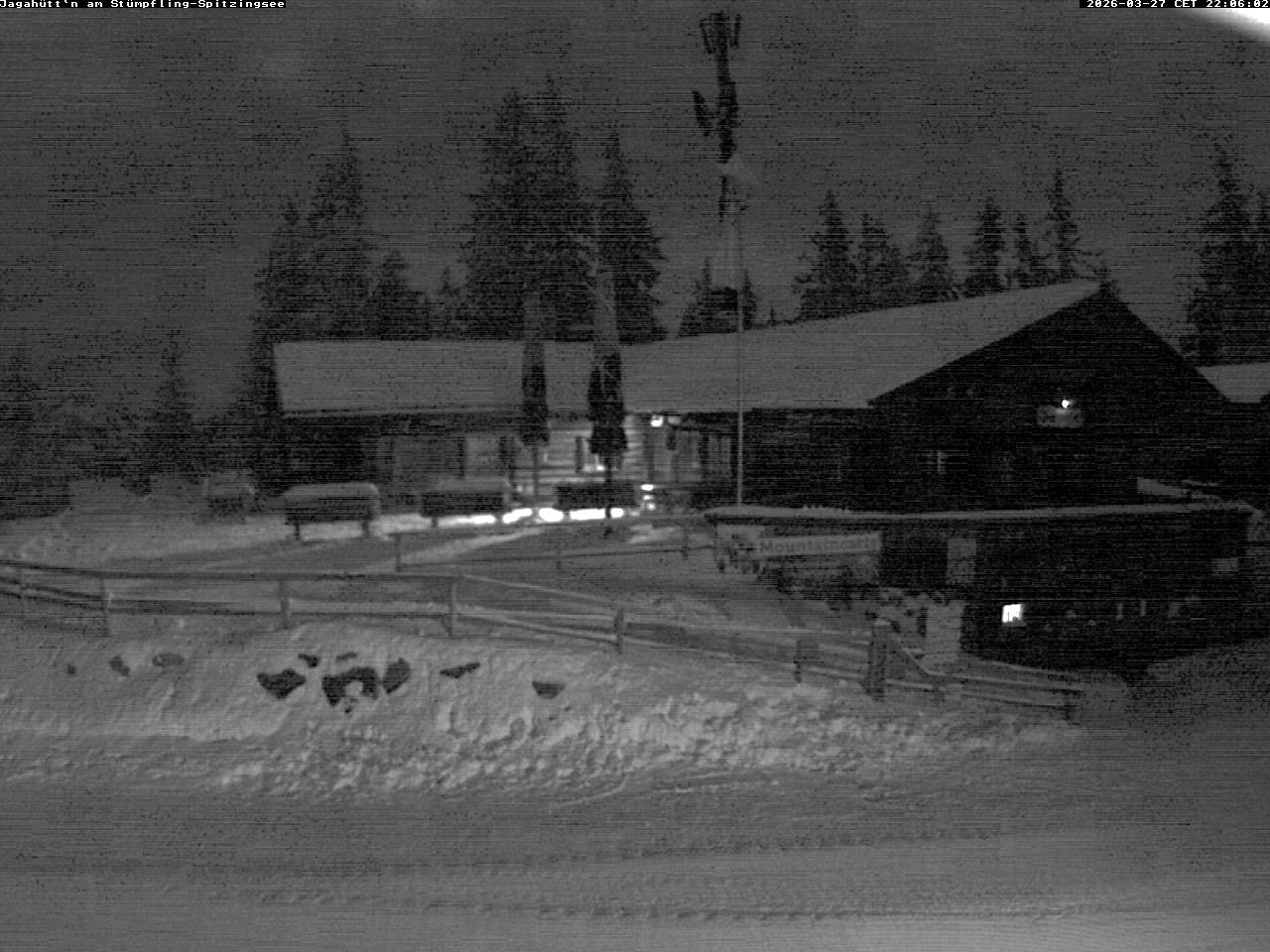 Archiv Foto Webcam Berghütte "Jagahüttn" auf dem Stümpfling