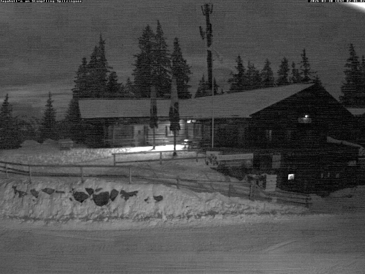 Archiv Foto Webcam Berghütte "Jagahüttn" auf dem Stümpfling